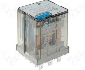 62.33.9.012.404, Реле: электромагнитное, 3PDT, 12ВDC, 16A/250ВAC, 16A/30ВDC, 110Ом