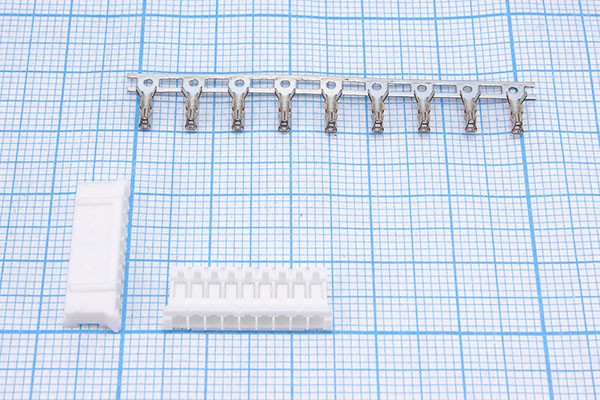 DS1066-9FVW (MU-09F) (PHR-9) (200G1-H09), Гнездо питания HB-09 на кабель, 2.0мм; №9719 C гн пит HB\1x 9\P2,0\каб\\HB-09 конт[21]\CONNFLY