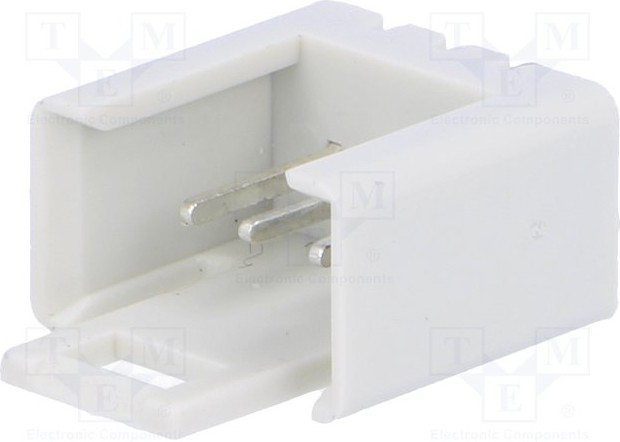 PZ1103, Гнездо, IDC, "папа", PIN: 3, прямой, THT, луженые, 2,54мм, Конф: 1x3