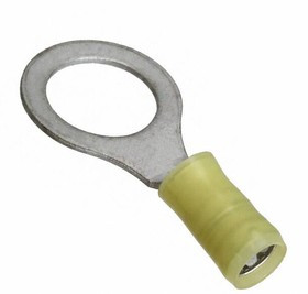 323784, Клемма с кольцевым наконечником, M12, 1/2", 10 AWG, 6 мм², Серия PIDG, Желтый