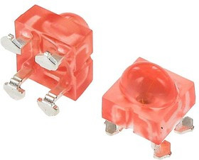 ALMD-LG37-XZ002, Standard LEDs - SMD LAMP 4MM RED AlInGaP 40x100deg