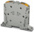 3260133, PTPOWER 95-F Series Grey DIN Rail Terminal Block, 95mm², Single-Level, Push In Termination