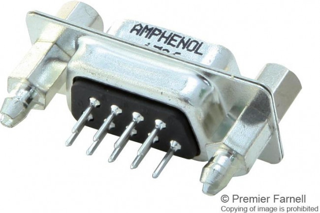 L717SDEH09POL2RM8, Conn D-Subminiature PIN 9 POS 1.37mm Solder ST Thru-Hole 9 Terminal 1 Port L717SDEH09POL2RM8, Conn D-Subminiature PIN 9 POS 1.37mm Solder ST Thru-Hole 9 Terminal 1 Port