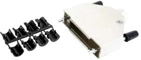 165X02709X, D-Sub Backshells 25P EMI/RFI SHIELDNG METAL HOOD 165X02709X, D-Sub Backshells 25P EMI/RFI SHIELDNG METAL HOOD