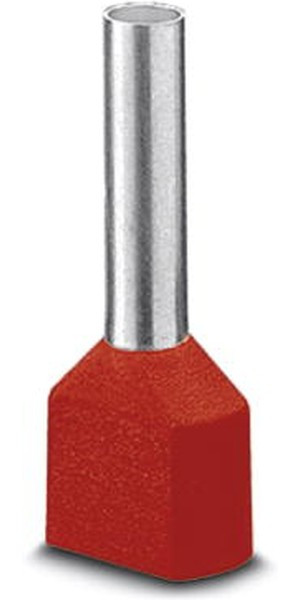 3200810, Terminals 2 X 1mm RD TWIN