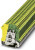 0441012, USLKG 4 Series Green, Yellow Modular Terminal Block, 4mm², Single-Level, Screw Termination