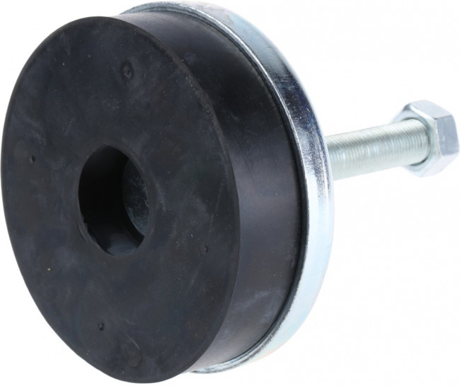 ZAL12040V120, M16 Natural Rubber Adjustable Foot, 1000daN Static Load Capacity