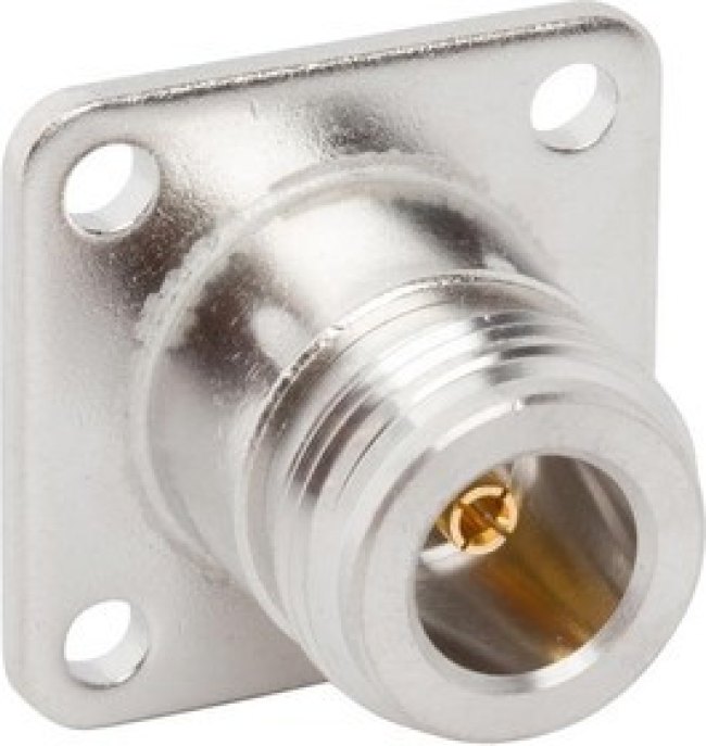 172210, RF Connectors / Coaxial Connectors N PANEL RECEPTACLE CAPTIVE CONTACT