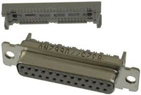 8325-7000, D-Sub Standard Connectors 25P CLOSD CVR SOCKET LOW PROFILE