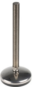 A105/034, M20 Stainless Steel Adjustable Foot, 1000kg Static Load Capacity 3.5° Tilt Angle