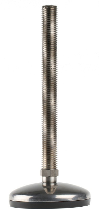A105/034, M20 Stainless Steel Adjustable Foot, 1000kg Static Load Capacity 3.5° Tilt Angle