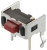 SKHLLFA010, 3.5mm 3.5mm Rectangle button 50mA Lying 6mm SPST 12V Plugin Tactile Switches ROHS