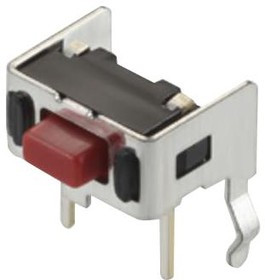 SKHLLFA010, 3.5mm 3.5mm Rectangle button 50mA Lying 6mm SPST 12V Plugin Tactile Switches ROHS