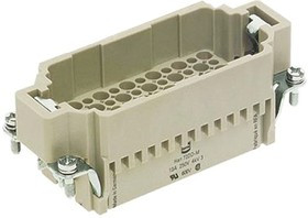 09160723011, Heavy Duty Power Connector Insert, 10A, Male, HAN DD Series, 72 Contacts