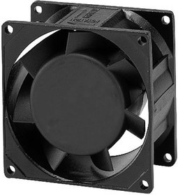 SF11580A-1083HSL.GN, AC Fans Axial Fan, 80x80x38mm, 115VAC, 23/30CFM, 0.12/0.18"H2O, Sleeve, Wire SF11580A-1083HSL.GN, AC Fans Axial Fan, 80x80x38mm, 115VAC, 23/30CFM, 0.12/0.18"H2O, Sleeve, Wire
