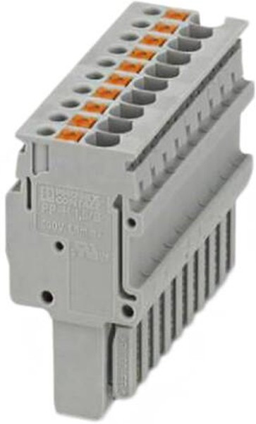 3212594, DIN Rail Terminal Blocks PP-H 1,5/S/10 3212594, DIN Rail Terminal Blocks PP-H 1,5/S/10