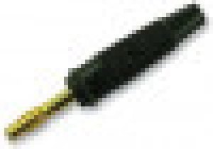 972518700, Black Male Banana Plug Solder 30 V ac, 60 V dc 972518700, Black Male Banana Plug Solder 30 V ac, 60 V dc
