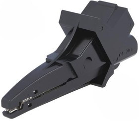 SAK6674-SW, Зажим "крокодил", 12А, 600ВDC, черный, Диап.захвата: макс.20мм SAK6674-SW, Зажим "крокодил", 12А, 600ВDC, черный, Диап.захвата: макс.20мм