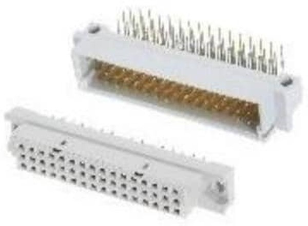 86093488314755V1LF, Conn DIN 41612 RCP 48 POS 2.54mm Solder ST Thru-Hole Tray