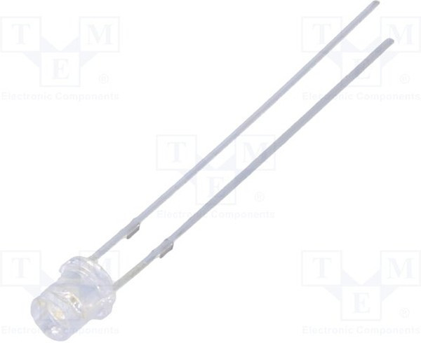 OSPPD234E1A, LED; 3mm; green; 1560?2180mcd; 140°; Front: flat; 2.7?3.4V OSPPD234E1A, LED; 3mm; green; 1560?2180mcd; 140°; Front: flat; 2.7?3.4V