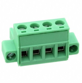 1795572, Pluggable Terminal Blocks 4 Pos 5.08mm pitch Plug 24-12 AWG Screw