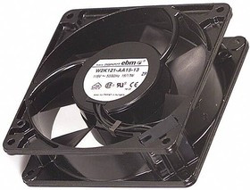 5908-105, AC Fans AC Tubeaxial Fan, 127x127x38mm, 115VAC, 121.2CFM, 17W, 47dBA, 2750RPM, Ball