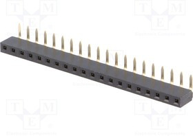 ZL306-20, Гнездо, IDC, "мама", PIN 20, угловые 90°, 2,54мм, THT, 1x20, 3А