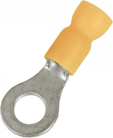 DKC Наконечник с отверстием под винт и изолир.фланцем ПВХ, легкий ввод жилы, 2,5-6 кв.мм М8(д.8,4 мм) (НКИ)