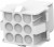 927231-3, Корпус разъема Universal MATE-N-LOK, розетка 9PIN, Matrix (PA66, UL 94V-0) без контактов 927231-3, Корпус разъема Universal MATE-N-LOK, розетка 9PIN, Matrix (PA66, UL 94V-0) без контактов