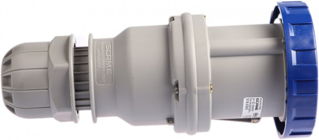 Разъем пром. силовой CEE кабельный, гнездо, 63A, 2P+E 6h, 200_250VAC 50/60Hz, IP66/IP67/IP69, серия OPTIMA