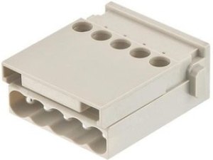 09140052601, Heavy Duty Power Connectors Han E screw module - male