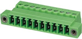 IMC 1,5/ 3-STGF-3,81, Съемная клеммная колодка, 3.81 мм, 3 вывод(-ов), 28AWG до 16AWG, 1.5 мм², Винт, 8 А