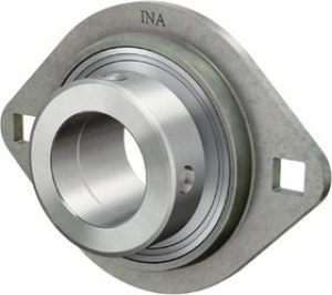 2 Hole Flange Bearing Unit, RAT25-XL, 25mm ID 2 Hole Flange Bearing Unit, RAT25-XL, 25mm ID
