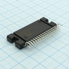 TDA8588BJ, УНЧ с функцией стабилизатора напряжения 4x55Вт (14.4В/2 Ом), 26дБ, I2C-bus, 3.3В/3.3В