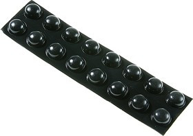 SJ5003 (OBSOLETE), Ножки клейкие (амортизатор) 5х11, чёрные, (16шт.) SJ5003 (OBSOLETE), Ножки клейкие (амортизатор) 5х11, чёрные, (16шт.)