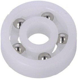 BB-625-B180-30-ES, Подшипник: шариковый, dвнутр: 5мм, dвнешн: 16мм, W: 5мм, -40-80°C