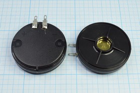 Звонок пьезоэлектрический 54x15мм, 3~60В, частота 3.0кГц, 2 контакта, VCT5415, IP64; зп 54x15\3~60\\