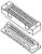 61083-061409LF, Board to Board &amp; Mezzanine Connectors 60P DR BTB VT PLUG