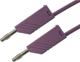 934066109, lead, 32A, 30 V ac, 60 V dc, Violet, 2m Lead Length 934066109, lead, 32A, 30 V ac, 60 V dc, Violet, 2m Lead Length