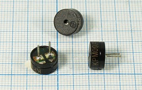 Излучатель звука магнитоэлектрический без генератора 1.5В/5.5 Ом, 9x5мм зм 9x 5\ 1,5\ 5,5\2,731\2P4\