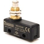 MN2PUM9, Микропереключатель 10А 250VAC с плунжером на панель