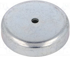 GN50.4-HF-100, Магнит: постоянный магнит, твердый феррит, H: 22мм, 680Н, d: 80мм