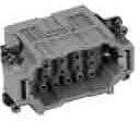 1102897-1, Heavy Duty Power Connectors Crimp ST Panel Mount Conn Rect M 18POS