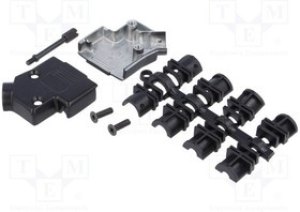 MHD45ZK9-BK-K, Корпус: для разъемов D-Sub, D-Sub 9pin, D-Sub HD 15pin, UNC4-40 MHD45ZK9-BK-K, Корпус: для разъемов D-Sub, D-Sub 9pin, D-Sub HD 15pin, UNC4-40