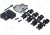 MHD45ZK9-BK-K, Корпус: для разъемов D-Sub, D-Sub 9pin, D-Sub HD 15pin, UNC4-40 MHD45ZK9-BK-K, Корпус: для разъемов D-Sub, D-Sub 9pin, D-Sub HD 15pin, UNC4-40