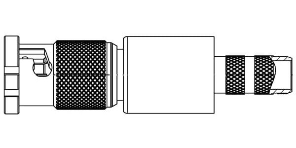 UHDMB55, RF COAX CONN, PLUG, MICRO BNC, CABLE