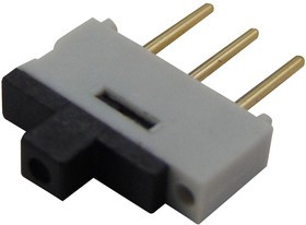 09-03290.01, Движковый переключатель, SPDT, Вкл.-Выкл., Сквозное Отверстие, Серия 1K2, 500 мА 09-03290.01, Движковый переключатель, SPDT, Вкл.-Выкл., Сквозное Отверстие, Серия 1K2, 500 мА