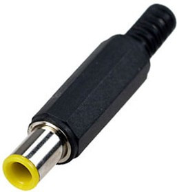 3-270, Разъем питания штекер 7x1.2x9.5мм пластик на кабель