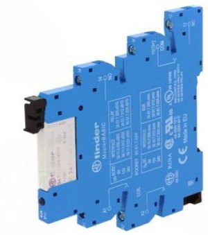 Модуль интерфейсный электромеханич. реле MasterBASIC 1CO 6А AgNi 24В AC/DC IP20 винт. клеммы FINDER 391100240060 Модуль интерфейсный электромеханич. реле MasterBASIC 1CO 6А AgNi 24В AC/DC IP20 винт. клеммы FINDER 391100240060