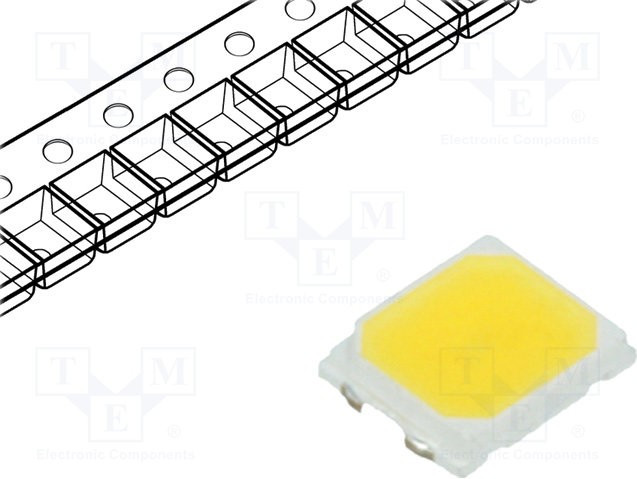 LTW-2835SZK40, LED; SMD; 2835; white neutral; 24?30lm; 4000K; 80; 120°; 60mA; 256mW